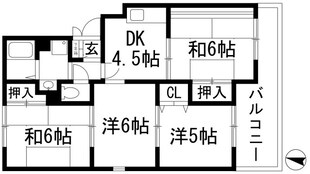 グランドハイツの物件間取画像